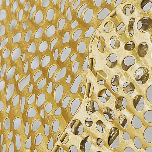 Ripley Metal Wall Decor, Gold - from framed art to mirrors, create a focal point in any room | Image 8 | InSTYLE Home & Rugs