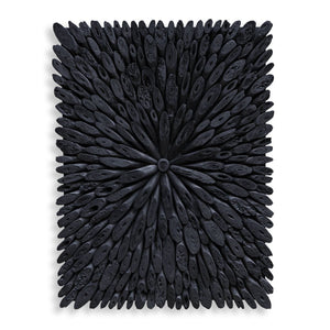 Bahama Wood Wall Decor, Black - transform your walls with stylish wall decor | Image 2 | InSTYLE Home & Rugs
