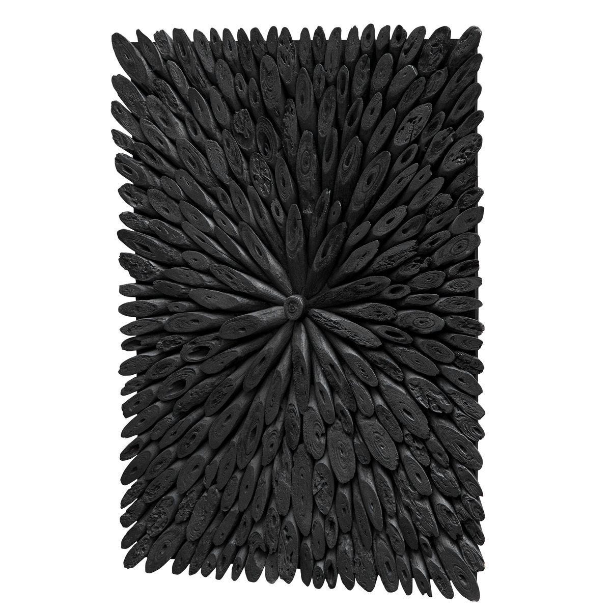 Bahama Wood Wall Decor, Black - transform your walls with stylish wall decor | Image 5 | InSTYLE Home & Rugs