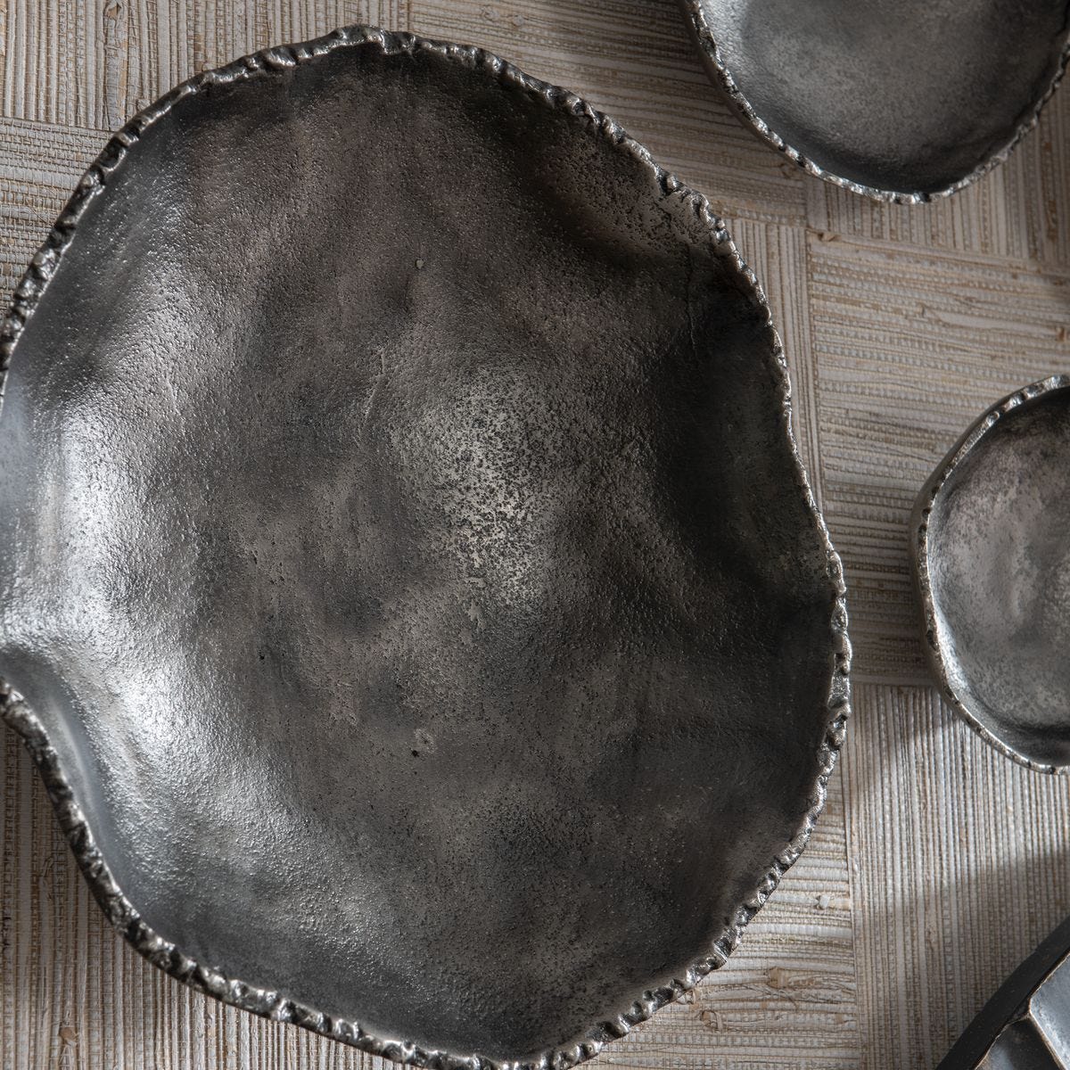 Lucky Coins Indoor-Outdoor Metal Wall Decor, Nickel, S/4 - from framed art to mirrors, create a focal point in any room | Image 4 | InSTYLE Home & Rugs