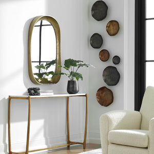 Lucky Coins Indoor-Outdoor Metal Wall Decor, Nickel, S/4 - from framed art to mirrors, create a focal point in any room | Image 6 | InSTYLE Home & Rugs