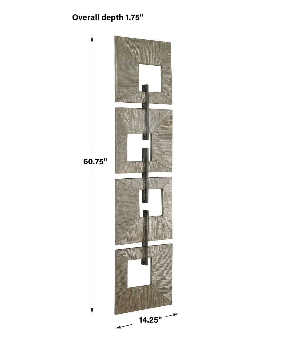 Linked Metal Wall Decor - transform your walls with stylish wall decor | Image 6 | InSTYLE Home & Rugs