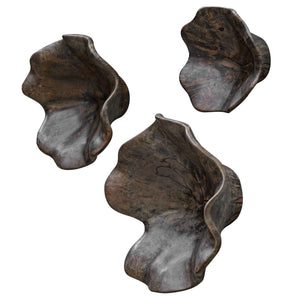 Teo Wood Wall Decor, Mocha, S/3 - from framed art to mirrors, create a focal point in any room | Image 4 | InSTYLE Home & Rugs