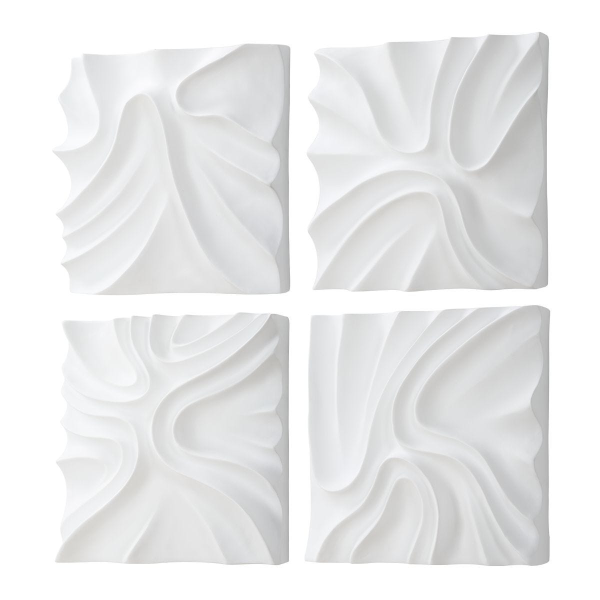 Snowdrift Wall Decor, S/4 - from framed art to mirrors, create a focal point in any room | Image 4 | InSTYLE Home & Rugs