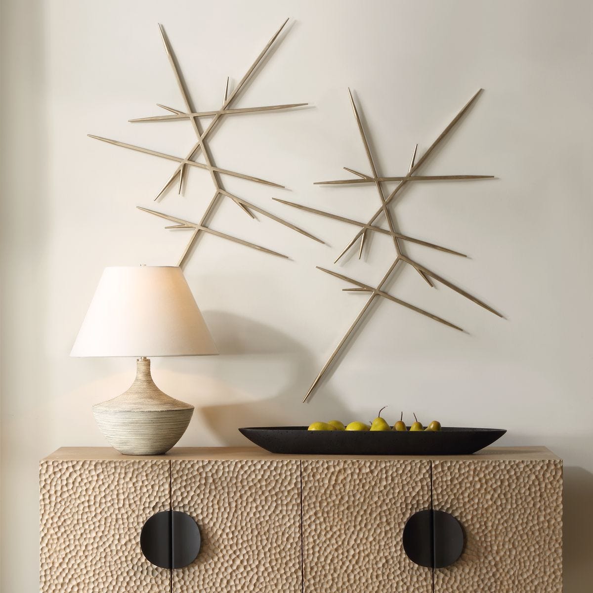 Fireworks Metal Wall Decor, S/2 - from framed art to mirrors, create a focal point in any room | Image 1 | InSTYLE Home & Rugs