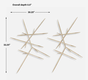 Fireworks Metal Wall Decor, S/2 - from framed art to mirrors, create a focal point in any room | Image 5 | InSTYLE Home & Rugs