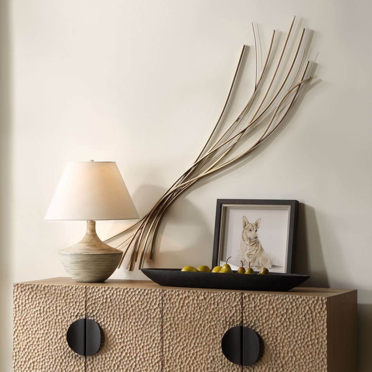 Frequencies Metal Wall Decor - find the perfect pieces to complement your interior design | Image 4 | InSTYLE Home & Rugs