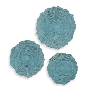 Ocean Gems Wall Decor, Blue, S/3 - from framed art to mirrors, create a focal point in any room | Image 2 | InSTYLE Home & Rugs
