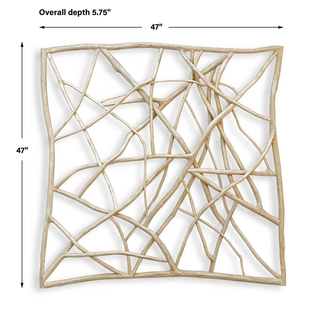 Tangled Up Indoor-Outdoor Wall Decor - find the perfect pieces to complement your interior design | Image 6 | InSTYLE Home & Rugs