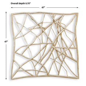 Tangled Up Indoor-Outdoor Wall Decor - find the perfect pieces to complement your interior design | Image 6 | InSTYLE Home & Rugs