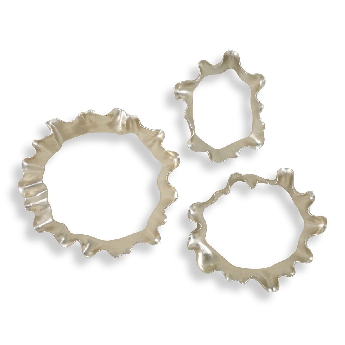 Ripple Effect Wall Decor, S/3 - find the perfect pieces to complement your interior design | Image 2 | InSTYLE Home & Rugs