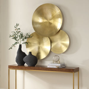 Cymbalic Metal Wall Decor, S/3 - find the perfect pieces to complement your interior design | Image 3 | InSTYLE Home & Rugs
