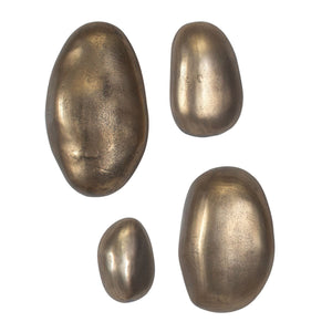 Set in Stone Indoor-Outdoor Wall Decor, S/4 - transform your walls with stylish wall decor | Image 3 | InSTYLE Home & Rugs