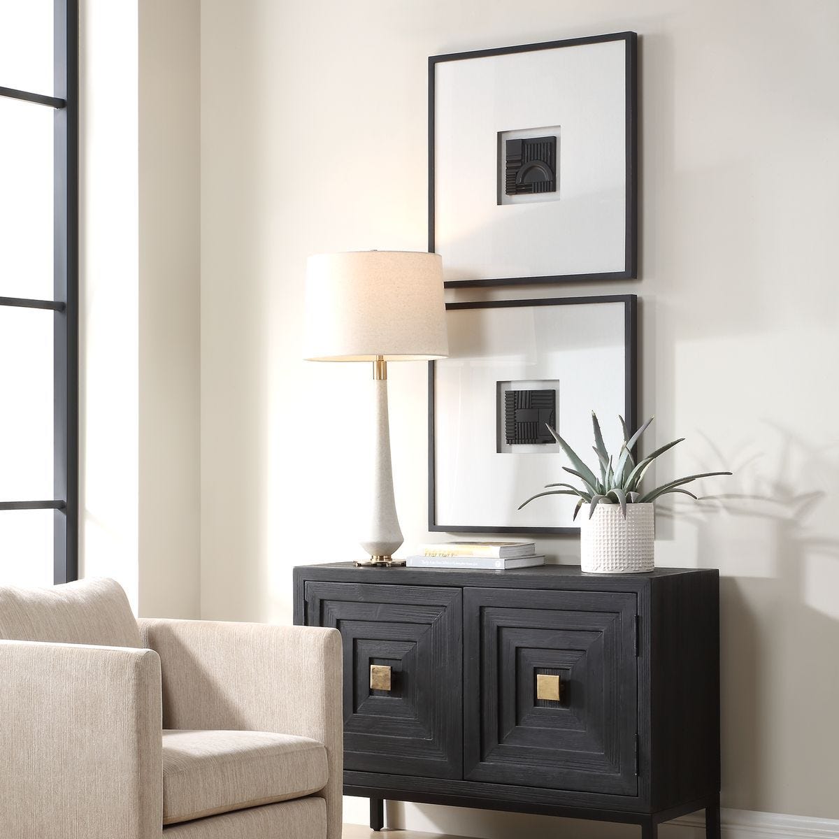 Origins Shadow Boxes, S/2 - transform your walls with stylish wall decor | Image 3 | InSTYLE Home & Rugs