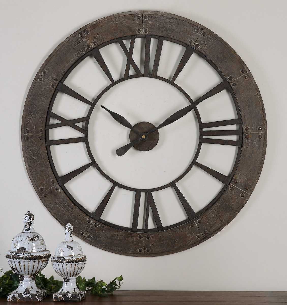Ronan Wall Clock - find the perfect pieces to complement your interior design | Image 4 | InSTYLE Home & Rugs