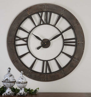 Ronan Wall Clock - find the perfect pieces to complement your interior design | Image 4 | InSTYLE Home & Rugs