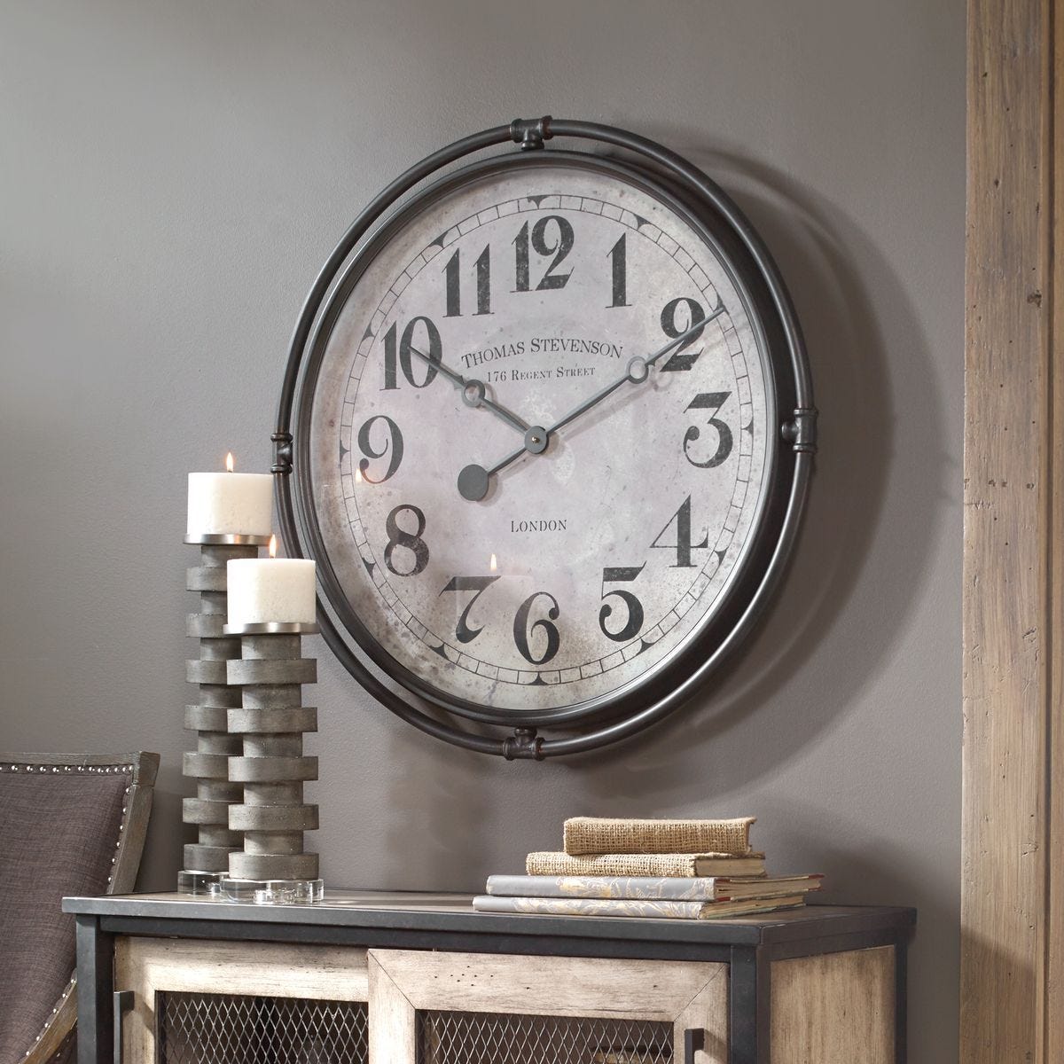 Nakul Wall Clock - transform your walls with stylish wall decor | Image 1 | InSTYLE Home & Rugs