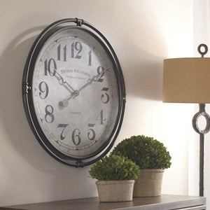 Nakul Wall Clock - transform your walls with stylish wall decor | Image 4 | InSTYLE Home & Rugs