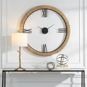 Montecito Wall Clock - find the perfect pieces to complement your interior design | Image 1 | InSTYLE Home & Rugs