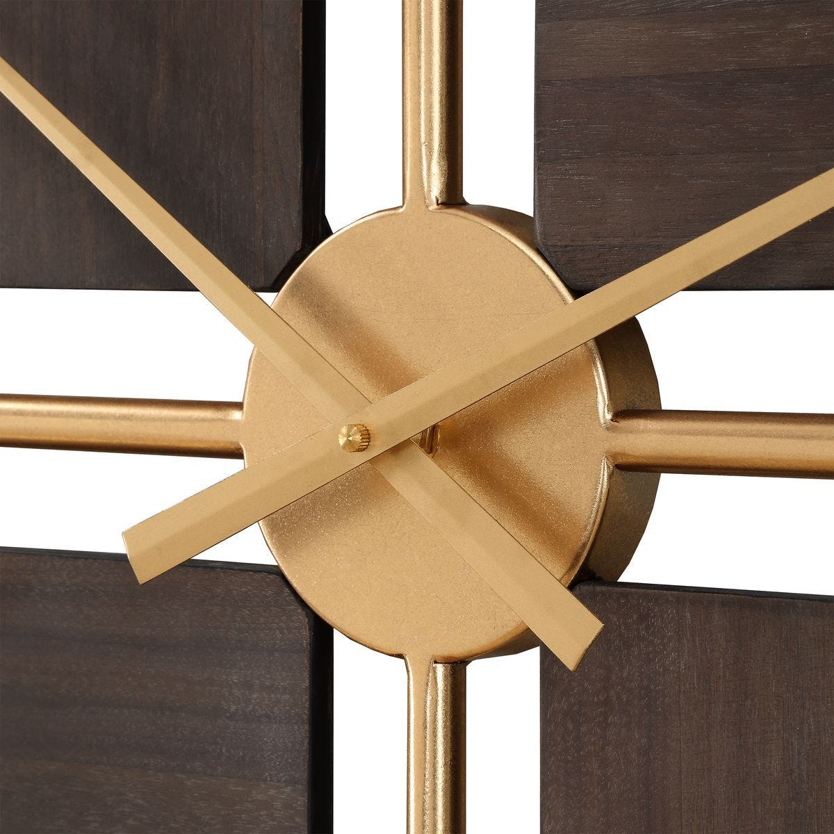 Walnut Elegance, Clock - transform your walls with stylish wall decor | Image 5 | InSTYLE Home & Rugs