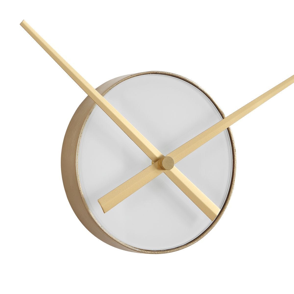 Ivory Halo Wall Clock - find the perfect pieces to complement your interior design | Image 6 | InSTYLE Home & Rugs