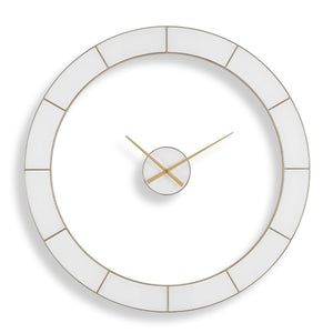 Ivory Halo Wall Clock - find the perfect pieces to complement your interior design | Image 2 | InSTYLE Home & Rugs