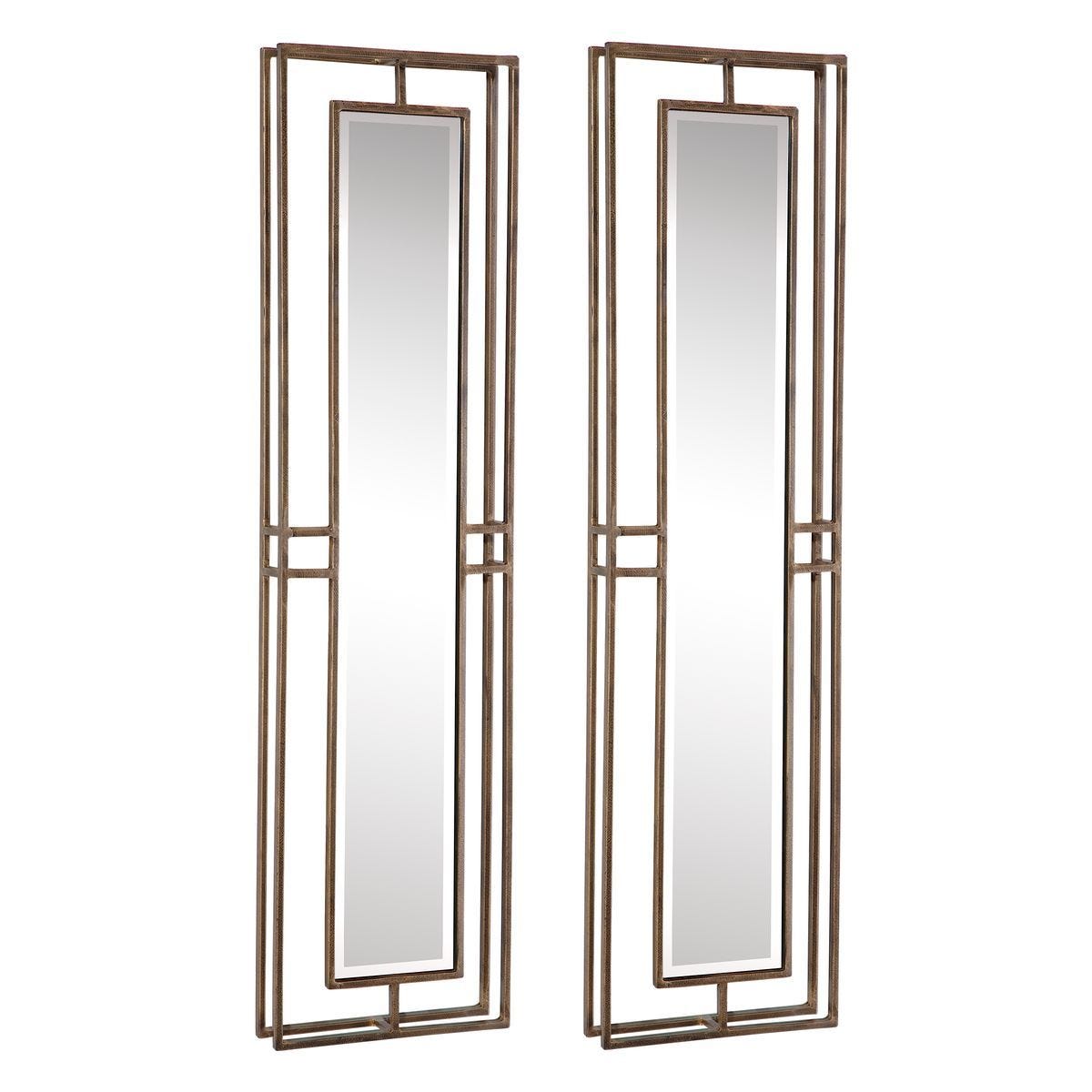 Rutledge Mirrors, S/2 - available in various shapes, sizes, and frame styles | Image 4 | InSTYLE Home & Rugs
