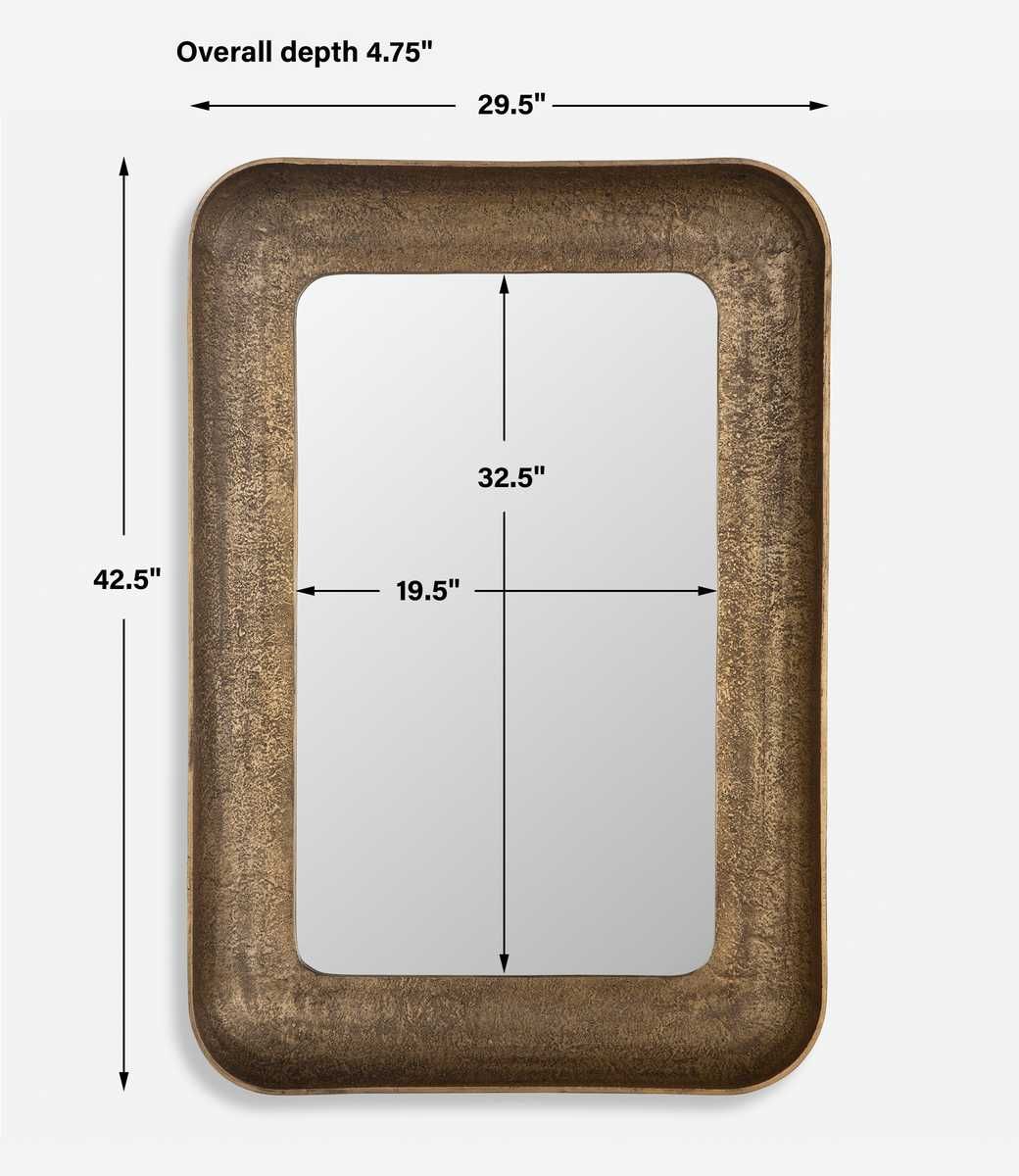 Alvaro Mirror - perfect for enhancing light and creating a sense of space | Image 6 | InSTYLE Home & Rugs