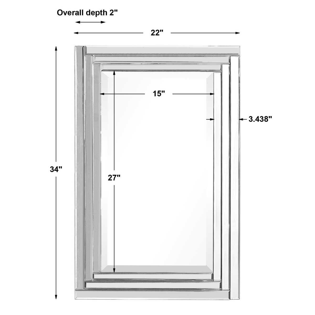 Alanna Vanity Mirror - available in various shapes, sizes, and frame styles | Image 7 | InSTYLE Home & Rugs