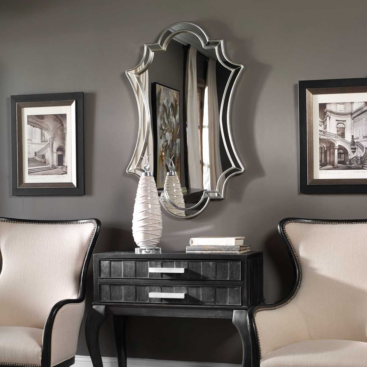 Elara Mirror - perfect for enhancing light and creating a sense of space | Image 1 | InSTYLE Home & Rugs