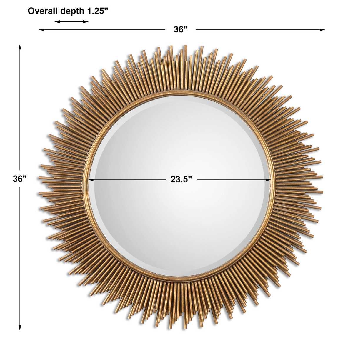 Marlo Round Mirror - elegant and functional accent pieces for any room | Image 4 | InSTYLE Home & Rugs