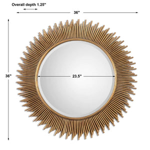 Marlo Round Mirror - elegant and functional accent pieces for any room | Image 4 | InSTYLE Home & Rugs