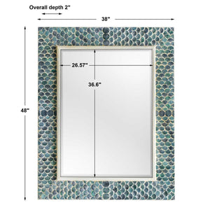 Makaria Mirror - perfect for enhancing light and creating a sense of space | Image 5 | InSTYLE Home & Rugs
