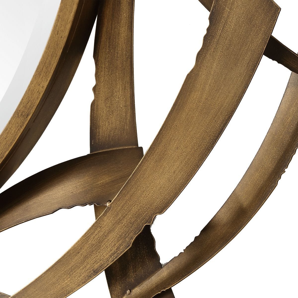 Cutting Edge Round Mirror - perfect for enhancing light and creating a sense of space | Image 5 | InSTYLE Home & Rugs
