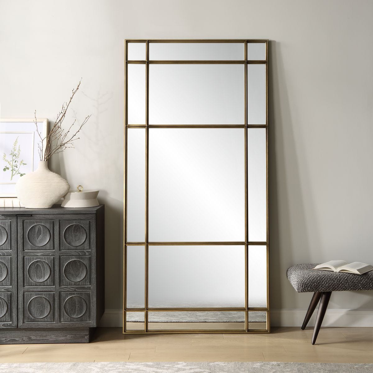 Spurgeon Mirror, Gold - available in various shapes, sizes, and frame styles | Image 5 | InSTYLE Home & Rugs
