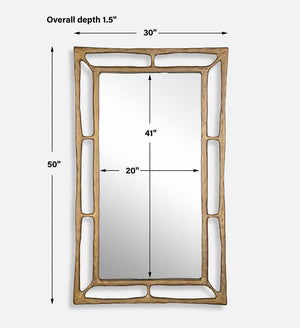 Felix Rectangle Mirror - perfect for enhancing light and creating a sense of space | Image 6 | InSTYLE Home & Rugs