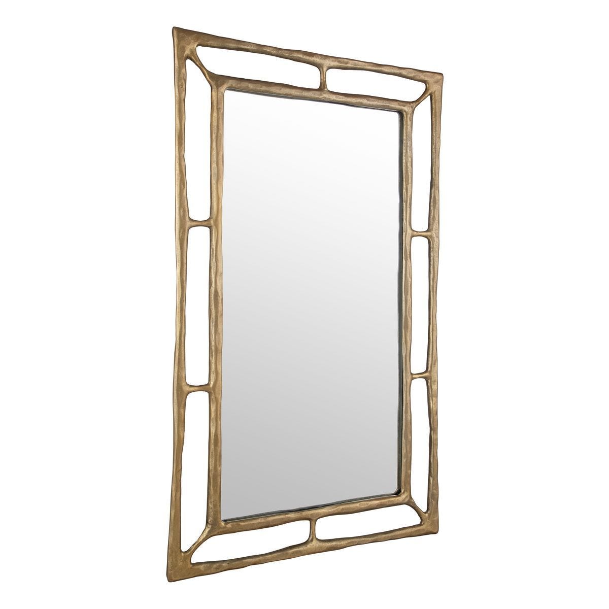 Felix Rectangle Mirror - perfect for enhancing light and creating a sense of space | Image 4 | InSTYLE Home & Rugs