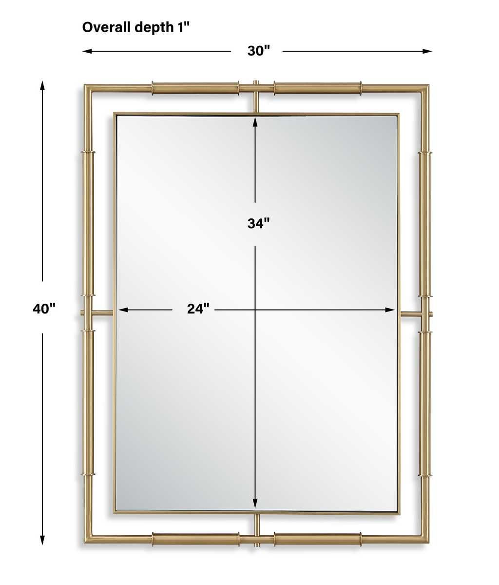 It's All Connected Mirror - perfect for enhancing light and creating a sense of space | Image 6 | InSTYLE Home & Rugs