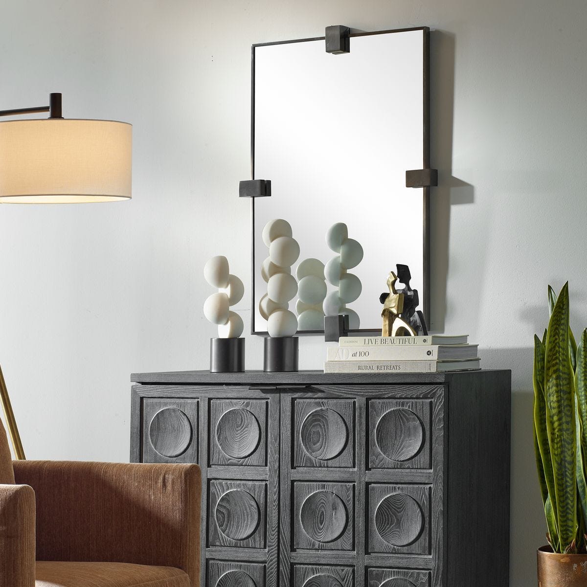 Bateau Mirror - elegant and functional accent pieces for any room | Image 3 | InSTYLE Home & Rugs