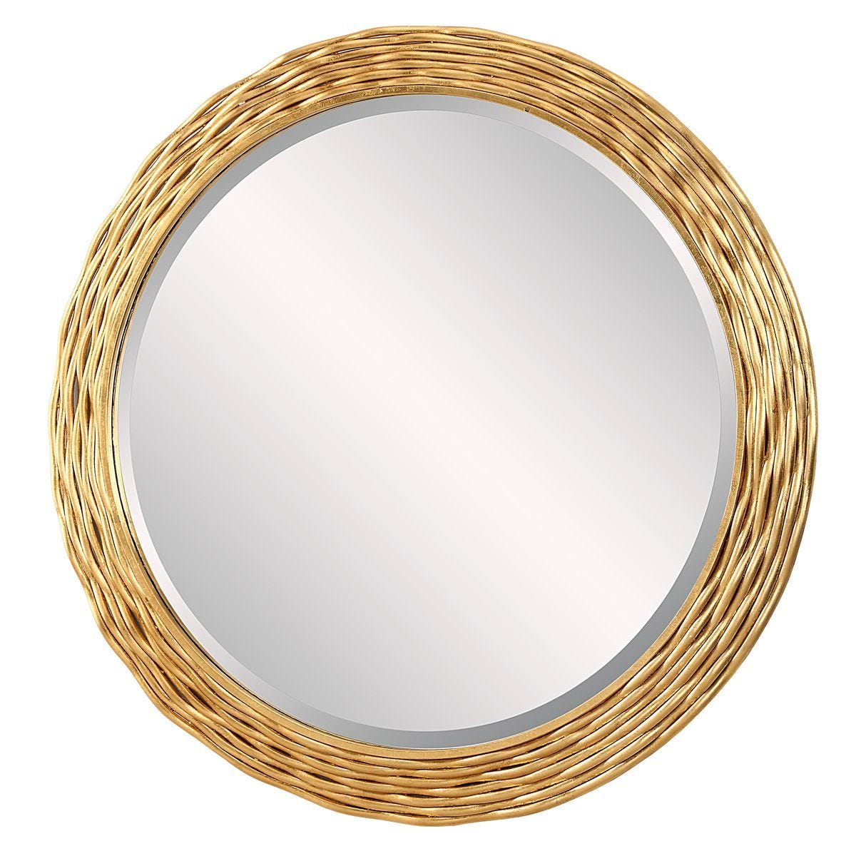 Celeste Round Mirror - perfect for enhancing light and creating a sense of space | Image 4 | InSTYLE Home & Rugs