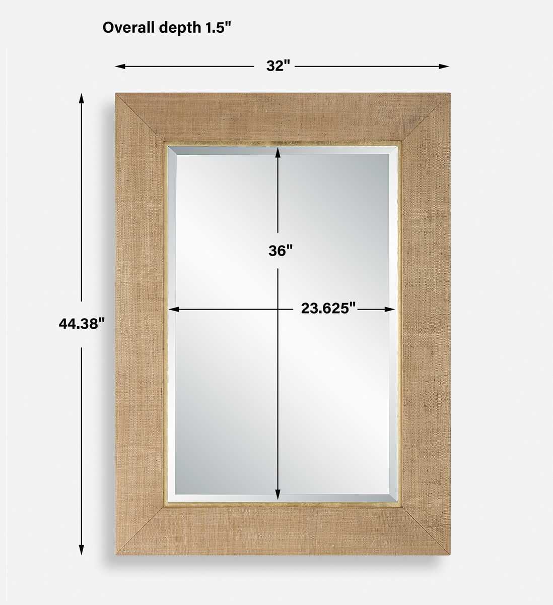 Bungalow Mirror - perfect for enhancing light and creating a sense of space | Image 6 | InSTYLE Home & Rugs