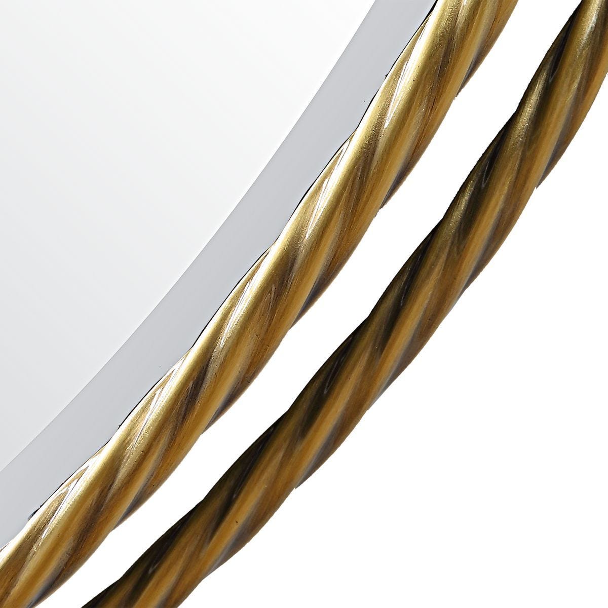 Guardrail Round Mirror - perfect for enhancing light and creating a sense of space | Image 5 | InSTYLE Home & Rugs