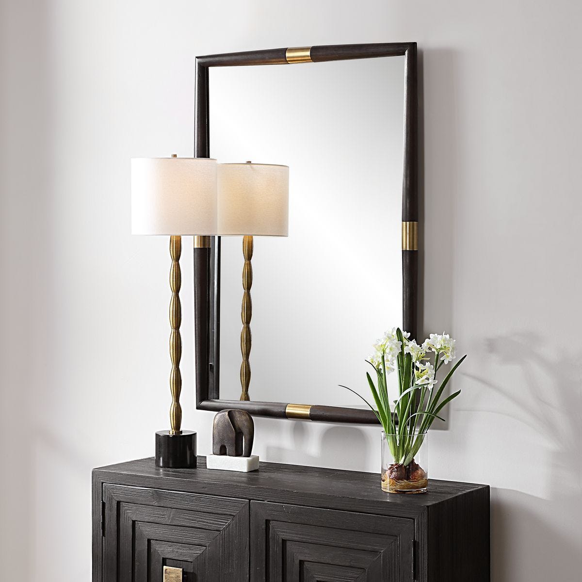 Larkin Mirror - available in various shapes, sizes, and frame styles | Image 3 | InSTYLE Home & Rugs