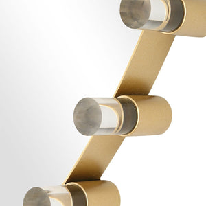 Avelyne Round Mirror - perfect for enhancing light and creating a sense of space | Image 5 | InSTYLE Home & Rugs