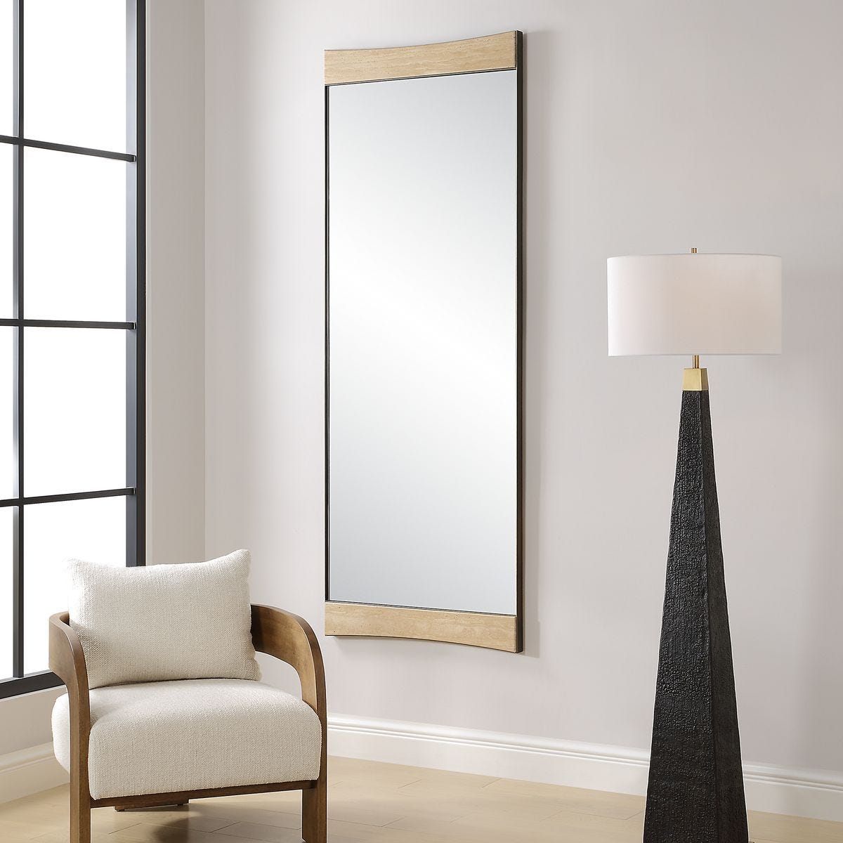 Russo Mirror - perfect for enhancing light and creating a sense of space | Image 3 | InSTYLE Home & Rugs