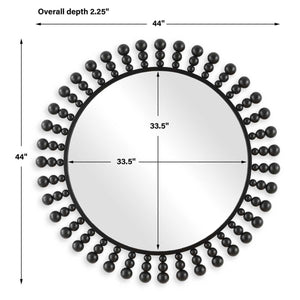 Aziel Round Mirror - elegant and functional accent pieces for any room | Image 6 | InSTYLE Home & Rugs
