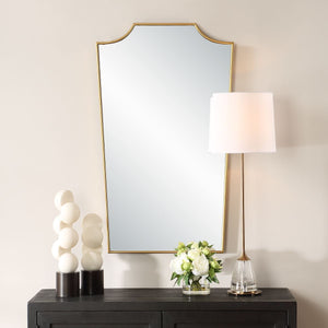 Demure Mirror - perfect for enhancing light and creating a sense of space | Image 1 | InSTYLE Home & Rugs