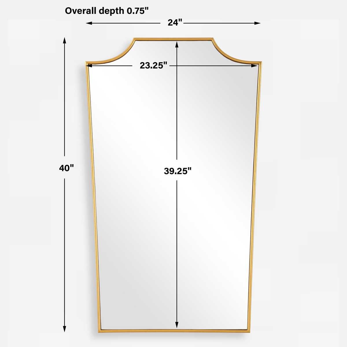 Demure Mirror - perfect for enhancing light and creating a sense of space | Image 6 | InSTYLE Home & Rugs