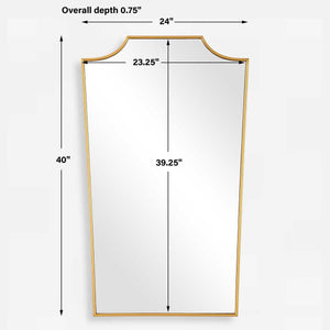 Demure Mirror - perfect for enhancing light and creating a sense of space | Image 6 | InSTYLE Home & Rugs