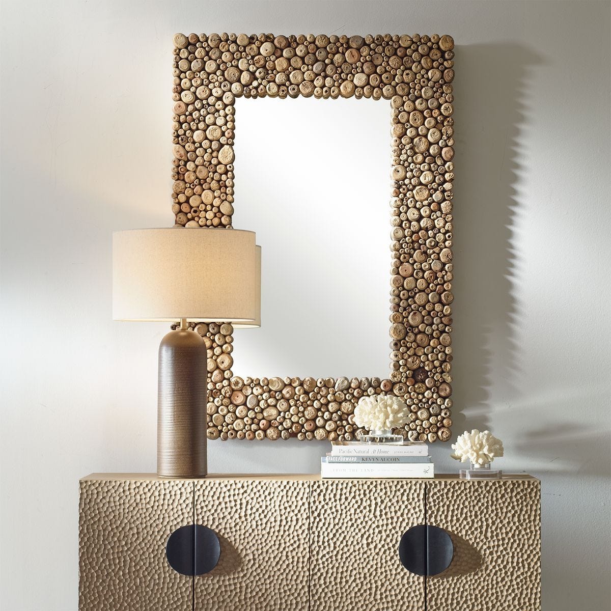 Timberwood Mirror - elegant and functional accent pieces for any room | Image 1 | InSTYLE Home & Rugs